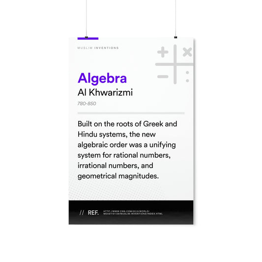 Muslim inventions - Algebra